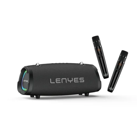 Lenyes S872 RGB Illuminated Bluetooth Speaker | 160W Power & 9000mAh Battery