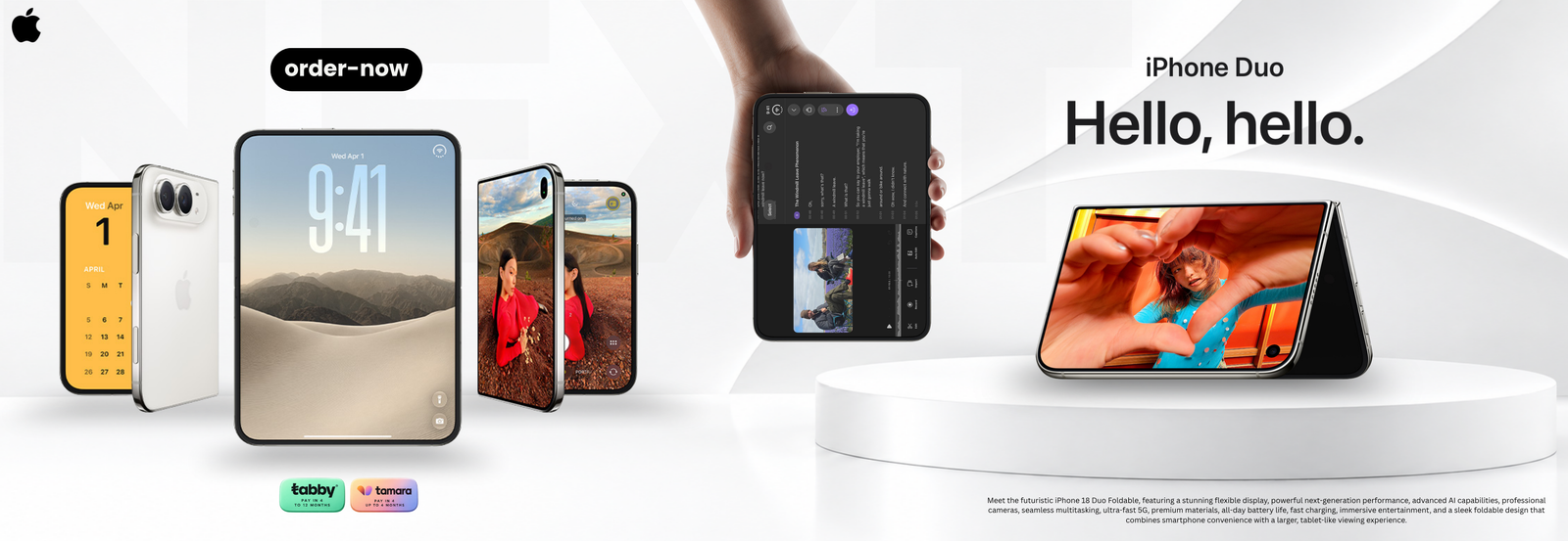 Buy Apple iPhone Duo UAE FOR BEST PRICE IN UAE