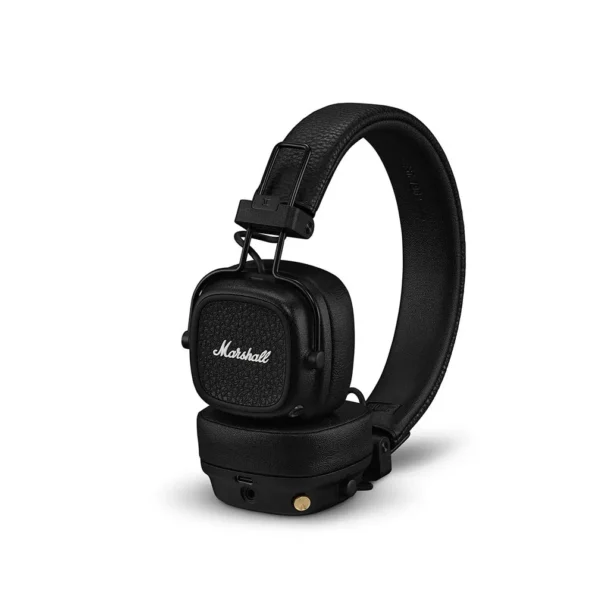 Best Marshall Major V Black Headphones with 100+ Hours Battery UAE