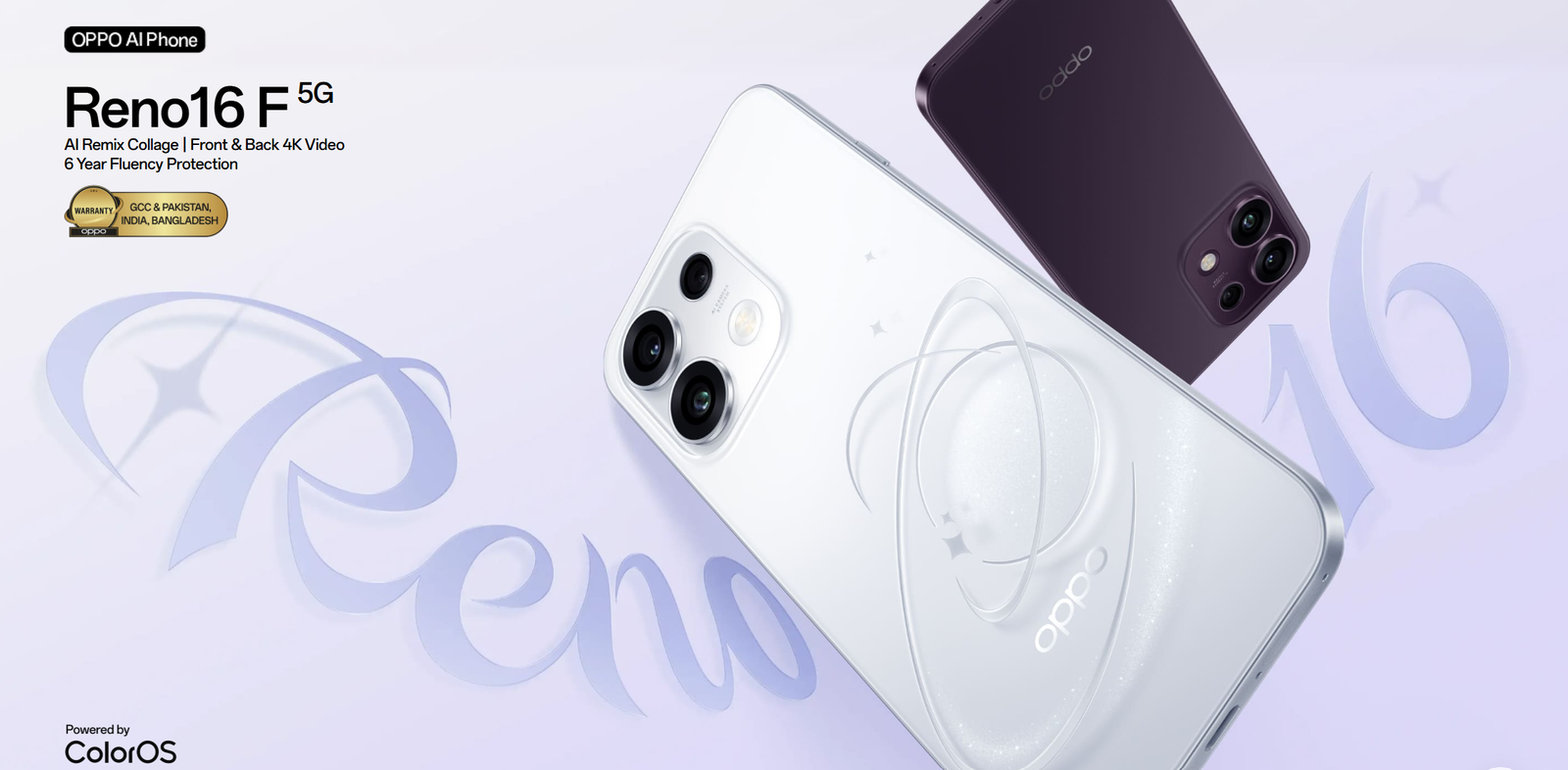 OPPO Reno 16 F 5G UAE Version B