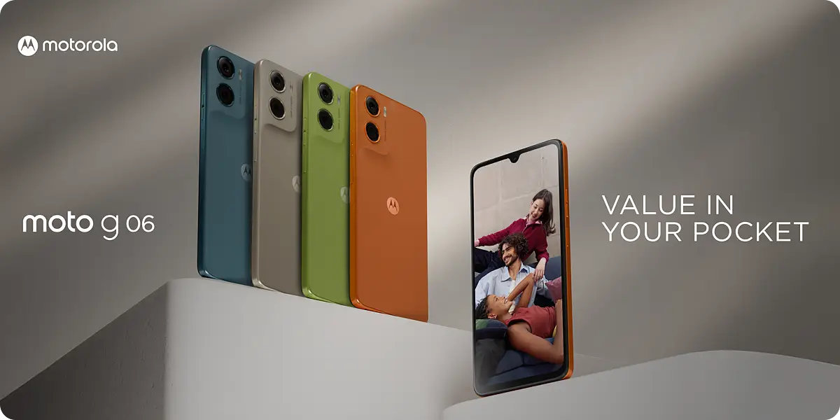 Motorola Moto G06 128GB UAE version colors