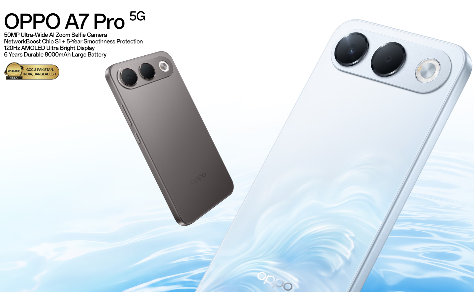 OPPO A7 Pro 5G with 8000mAh Battery smartphone in UAE nextmobile
